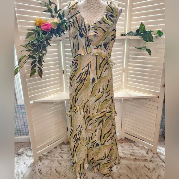 LOST AND WANDER ARROYO WILLOW MAXI DRESS SIZE MED - Picture 2 of 7